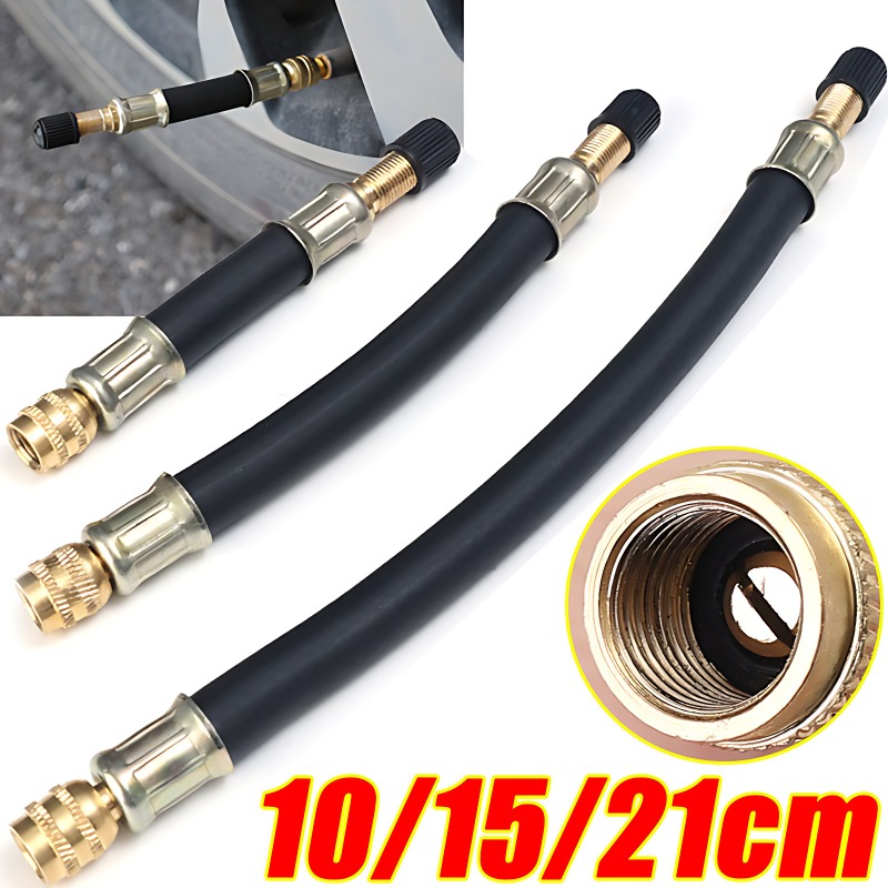 Flexible Hose Braided - 10/15/21cm Flexible Rubber Tyre Valve Inflatable