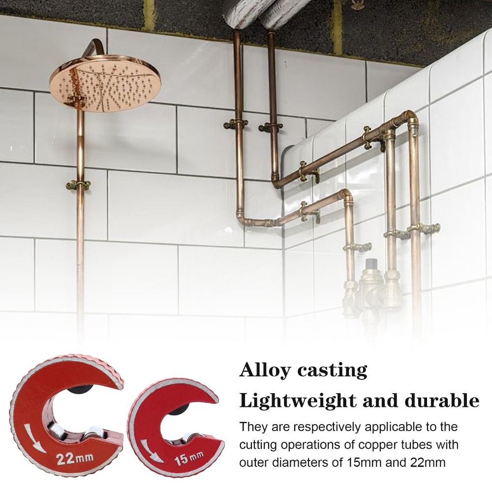 Pipe Cutter Ratchet - Aluminium Alloy Body Pipe Slice Tool