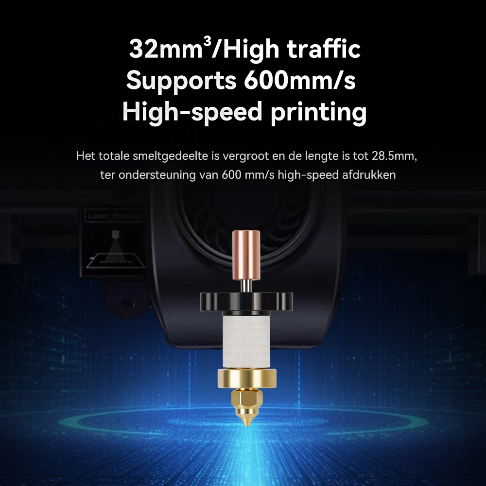 Ender-3 V3 KE Hotend Kit Nozzl - Creality Printer Ender 3 V3 ulasan dan harga