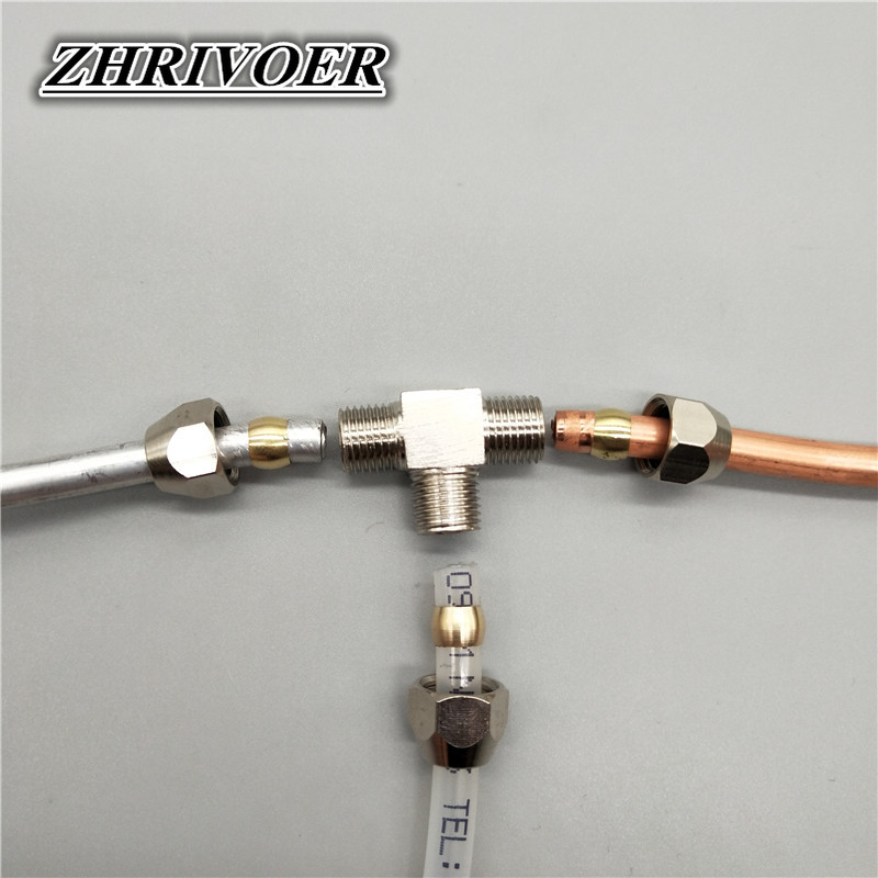 1Pcs Pneumatic Fittings Brass  - Compression Fitting Brass ulasan dan harga